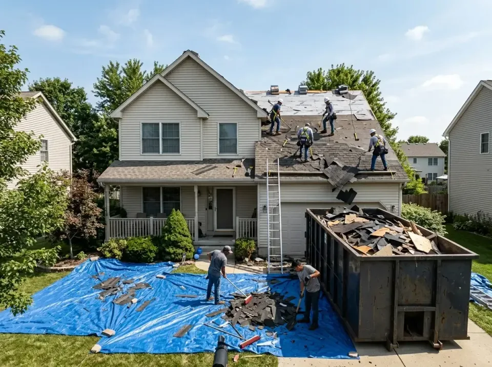 roof-replacement-debris-remova-004 — frequently asked questions, Cheapest Dumpster Rentals in Honea Path, SC